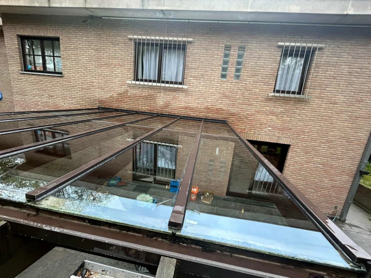 vue extérieure d'une pergola